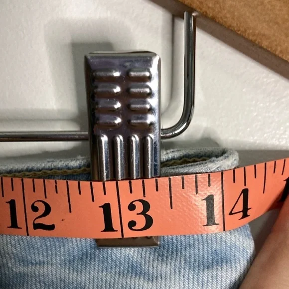 Zara women’s high waisted light Blue Jeans size - Picture 5 of 8